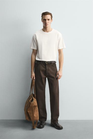 T-SHIRT MERCERISÉ MANCHES COURTES LIMITED EDITION - Blanc de Zara - Image 0