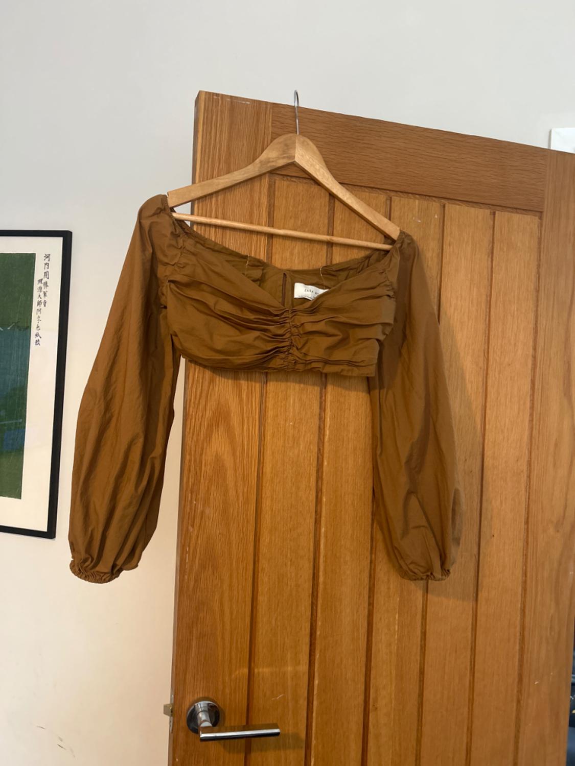 DRAPED CROP TOP - Image 2