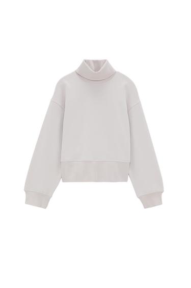 HIGH NECK SWEATSHIRT