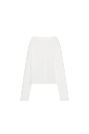 RUSTIC OPEN-KNIT JUMPER - White by Zara