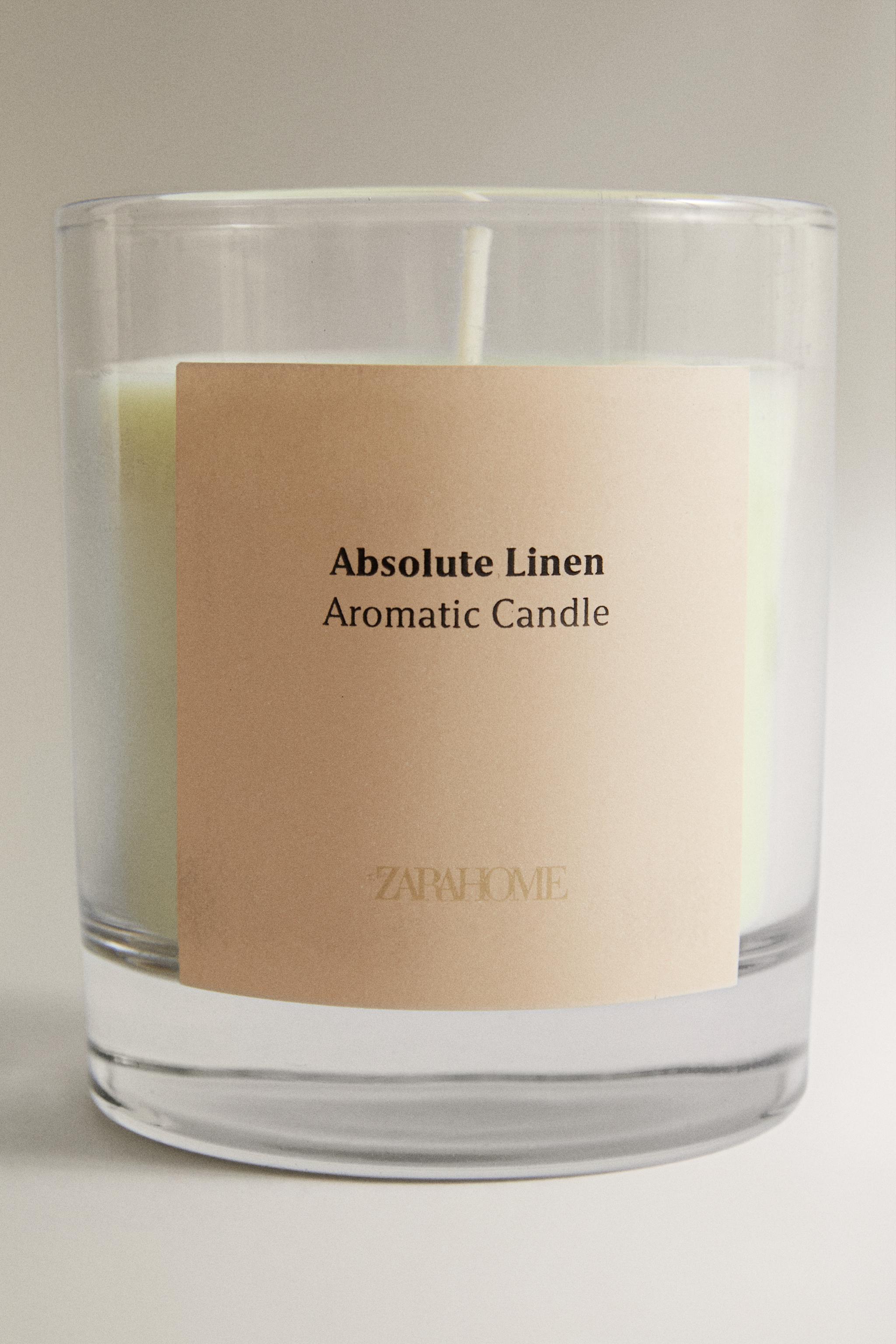 (200 G) ABSOLUTE LINEN SCENTED CANDLE