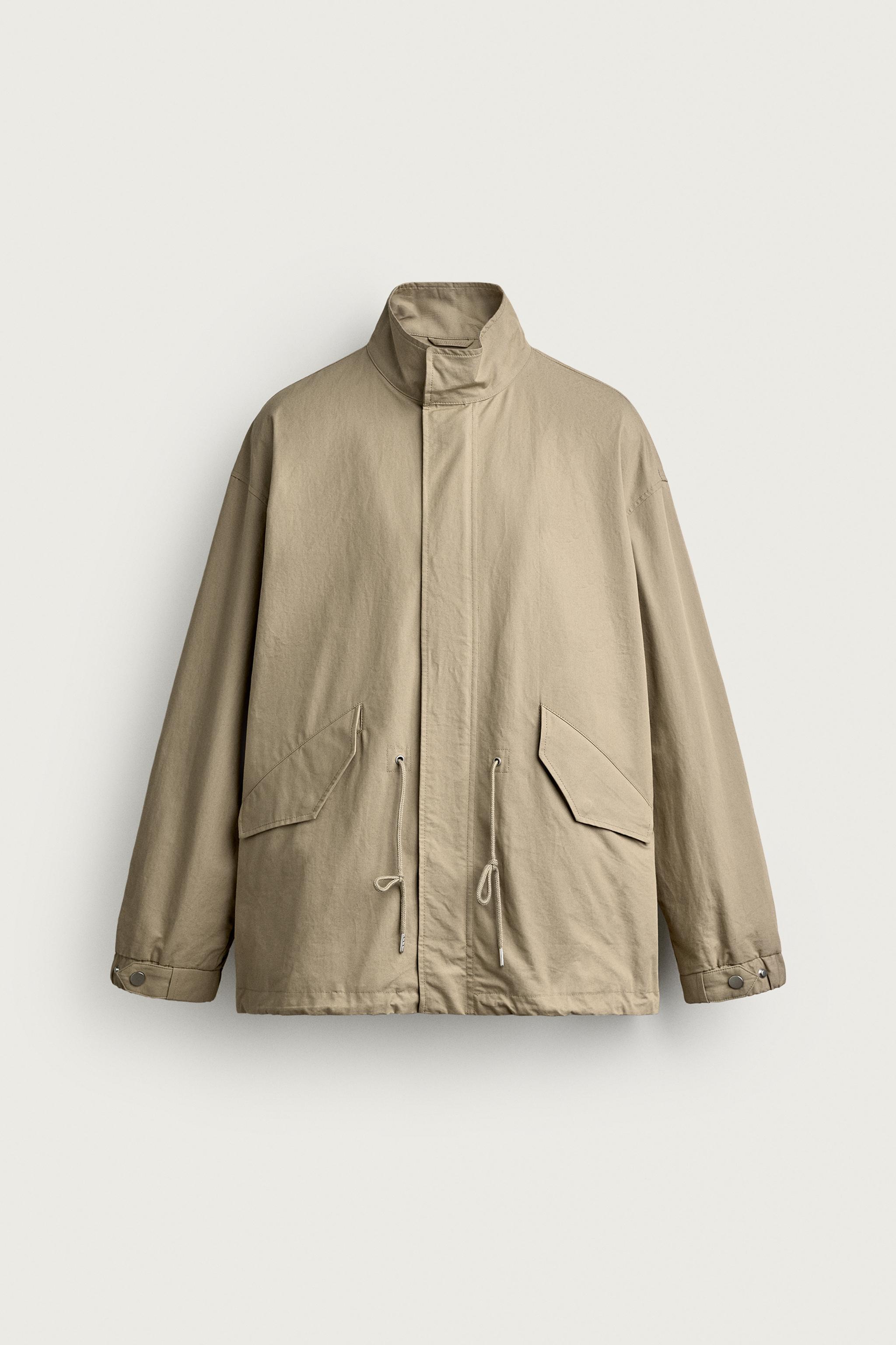 100% COTTON SHORT PARKA