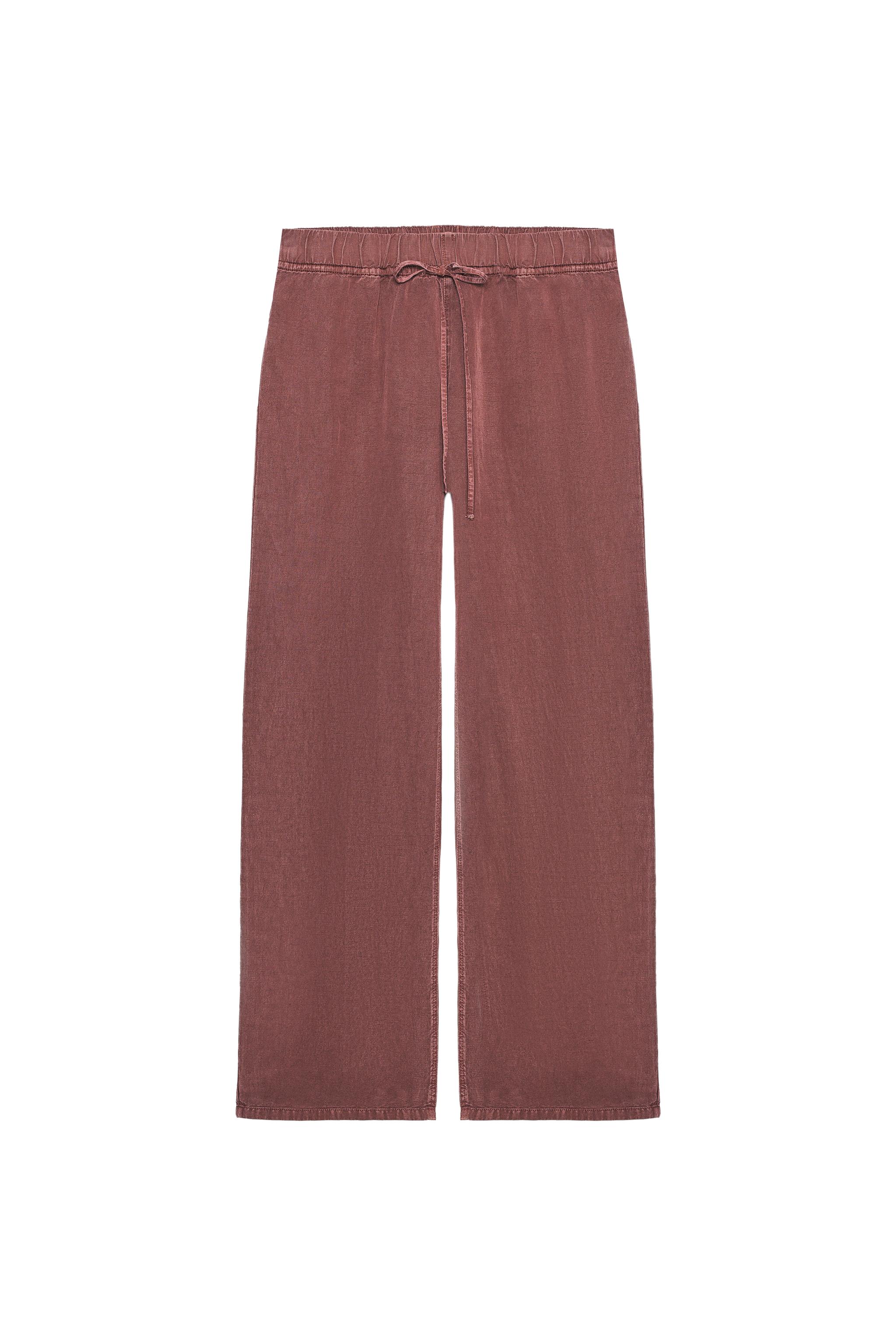 İPLİ DÖKÜMLÜ PANTOLON