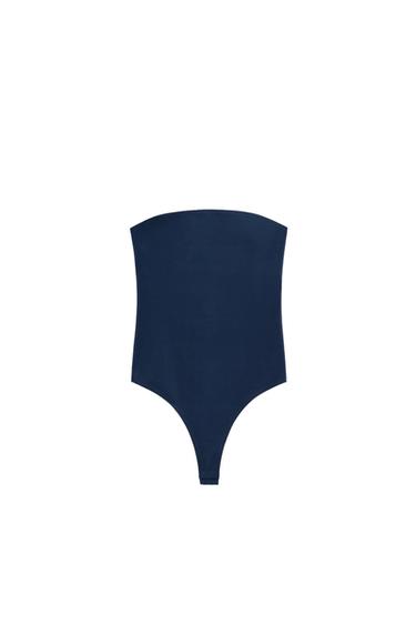 BODY BUSTIER - bleu marine de Zara