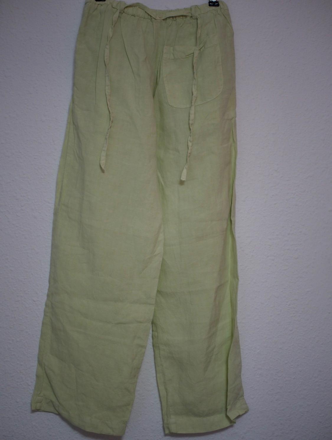 FLOWING LINEN TROUSERS - Image 2