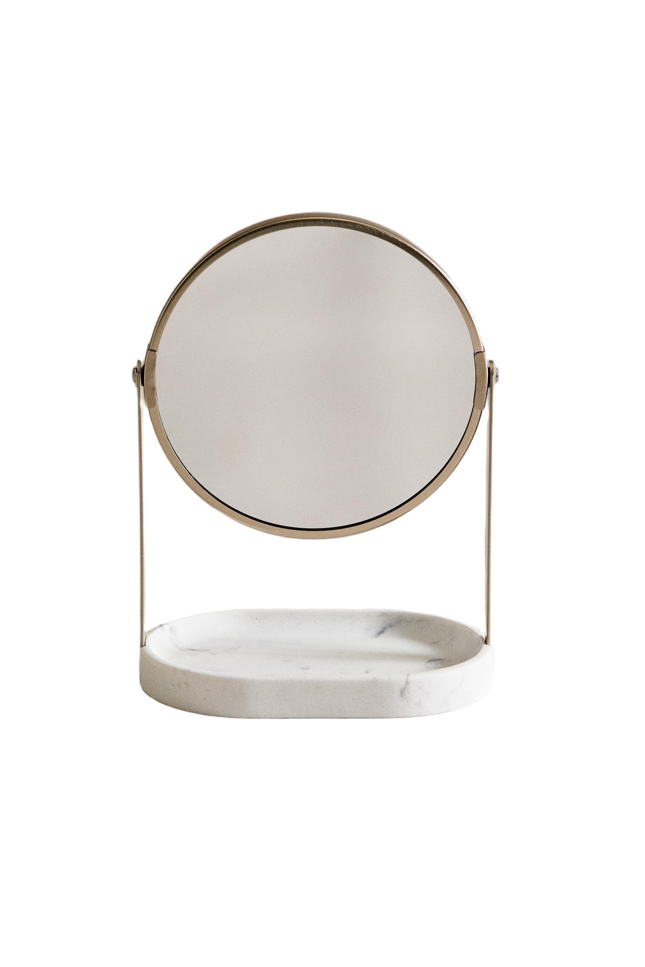 MARBLE-EFFECT MIRROR