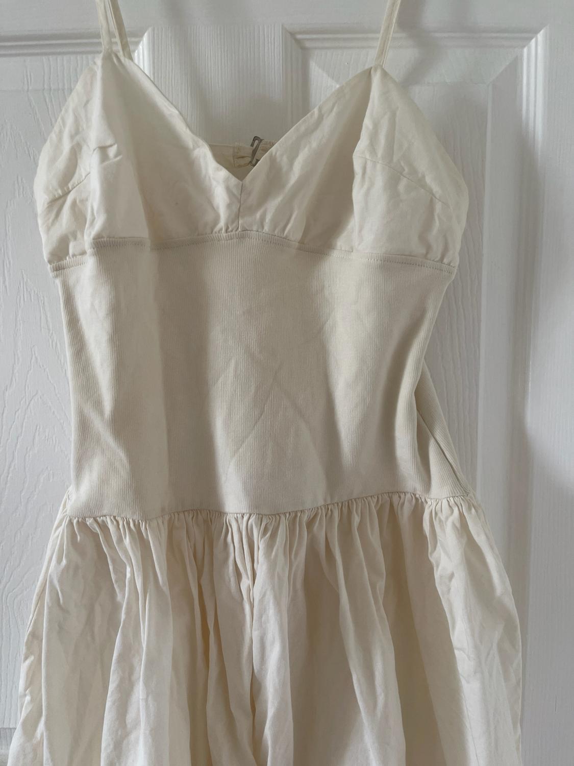 POPLIN CONTRAST DRESS - Image 2