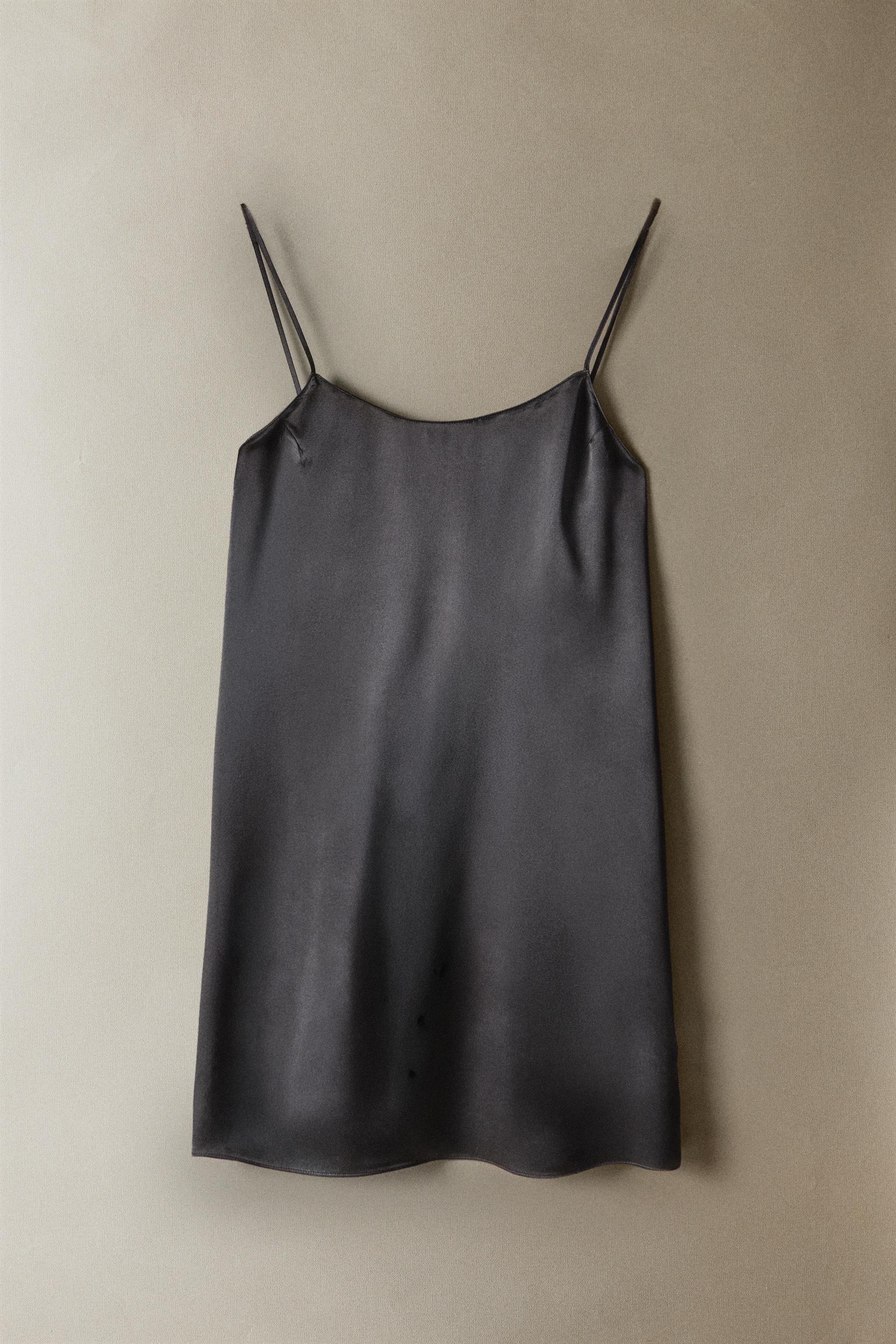 CHEMISE DE NUIT COURTE SOIE MÛRIER