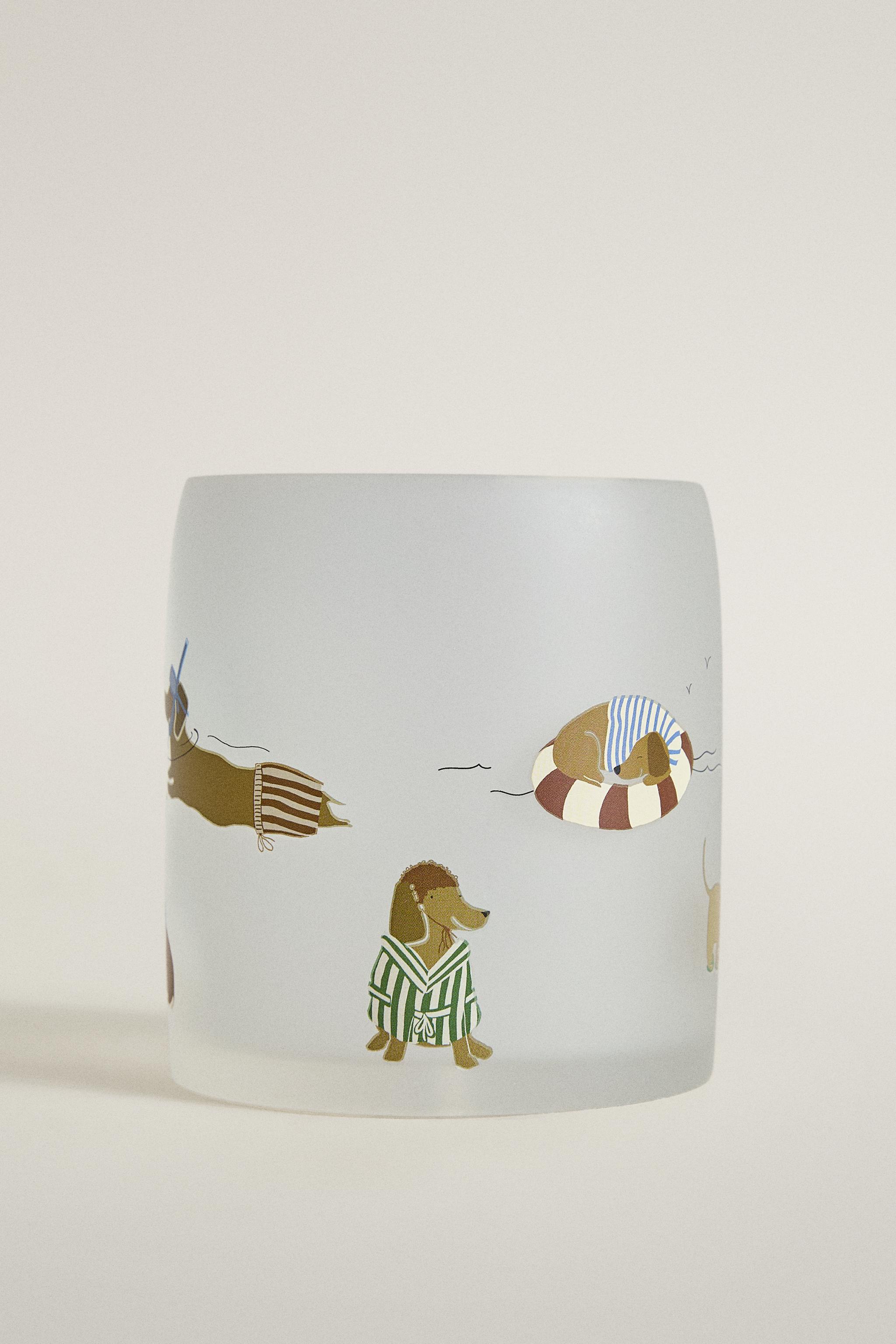 VERRE À DENTS ENFANT CHIENS