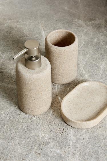 Zara RESIN BATH ACCESSORY SET - Red