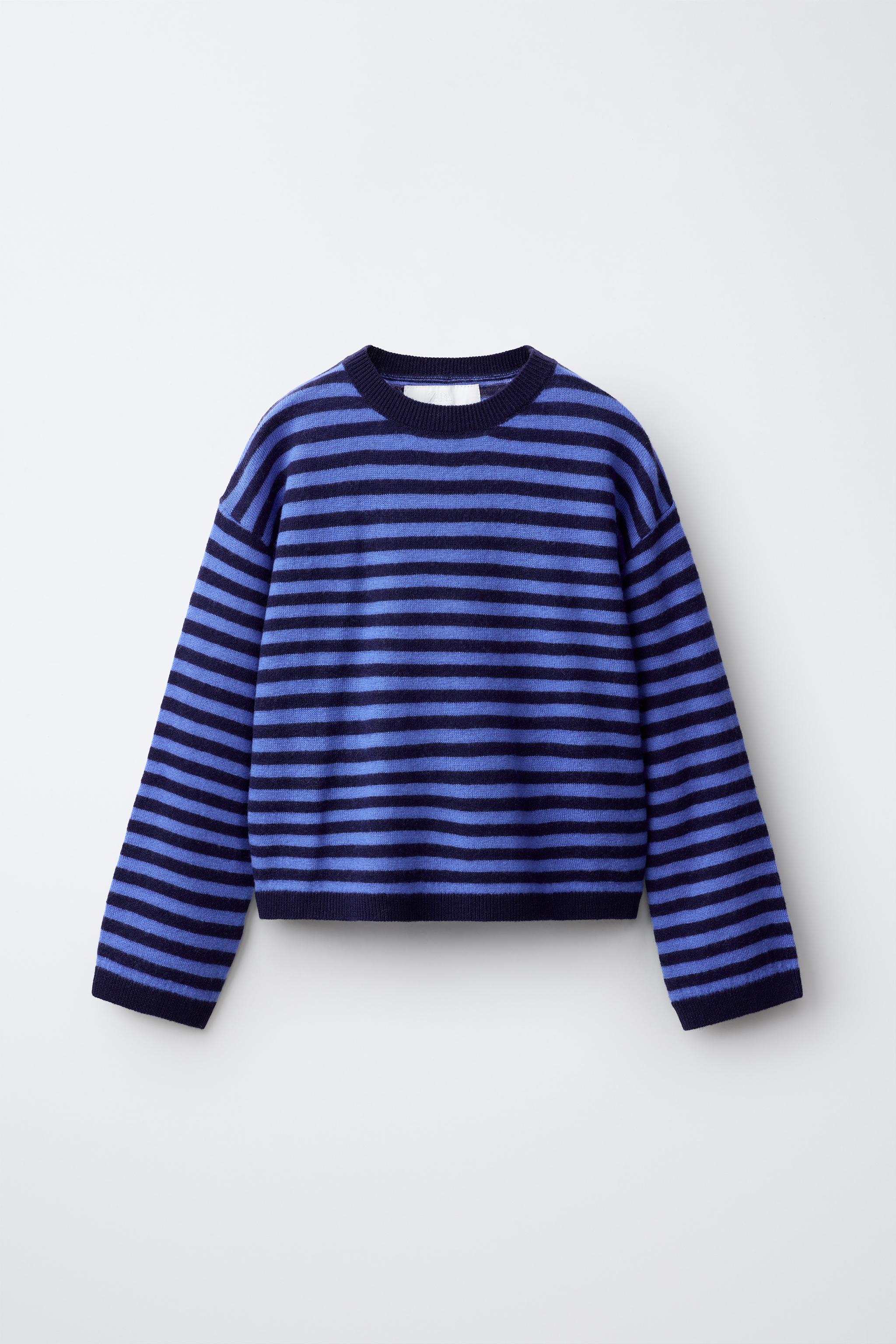 100% WOOL STRIPED JUMPER