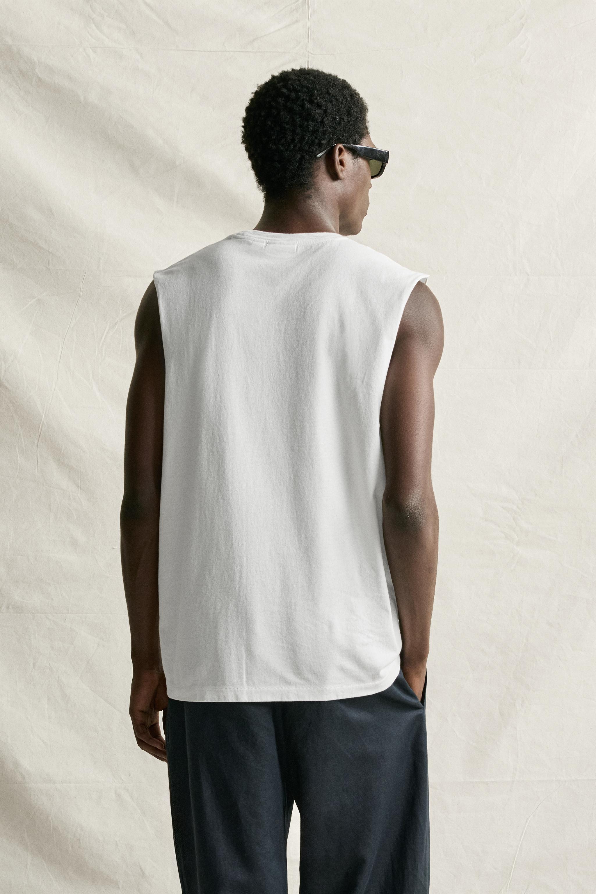 T-SHIRT DÉBARDEUR LÉGER COUPE DÉCONTRACTÉE