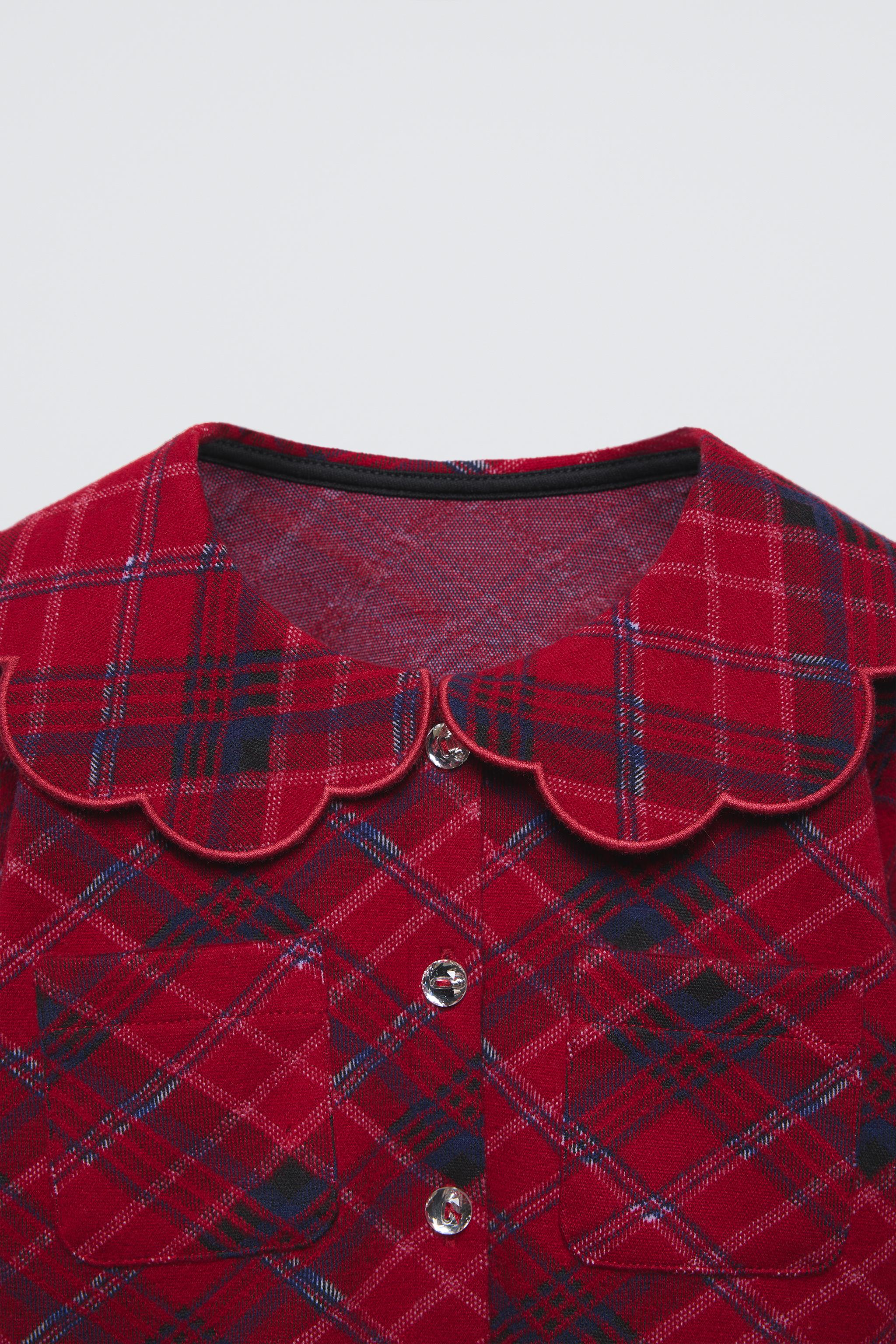 ARGYLE PETER PAN COLLAR CARDIGAN