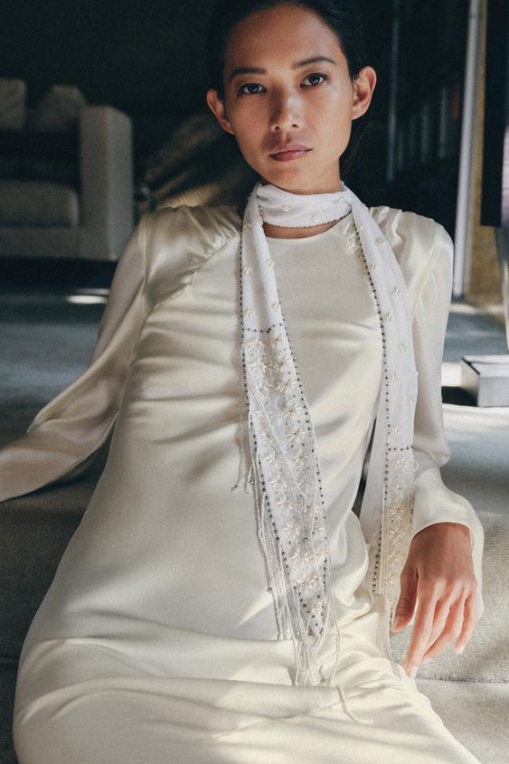 LIMITED EDITION JEWELED BEADED BANDANA