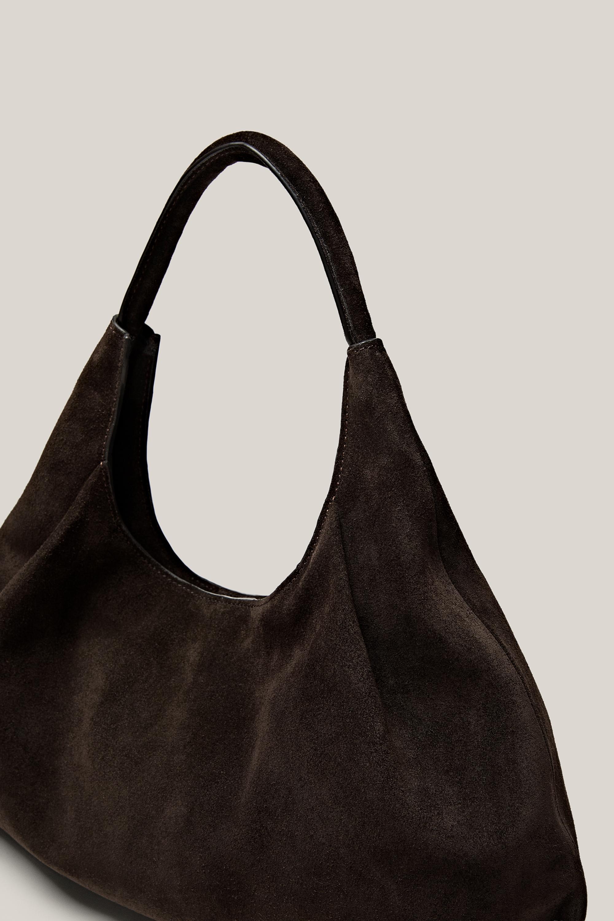 Medium split leather shopper bag - LIMITED EDITION
