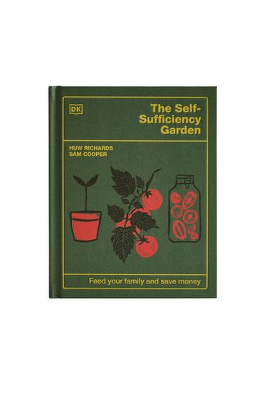 LIVRE THE SELF SUFFICIENCY GARDEN - Vert chiné de Zara