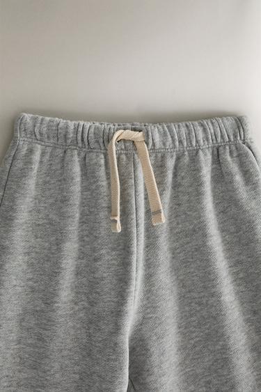 CHILDREN’S PLUSH TROUSERS - Grey marl by Zara - Image 3