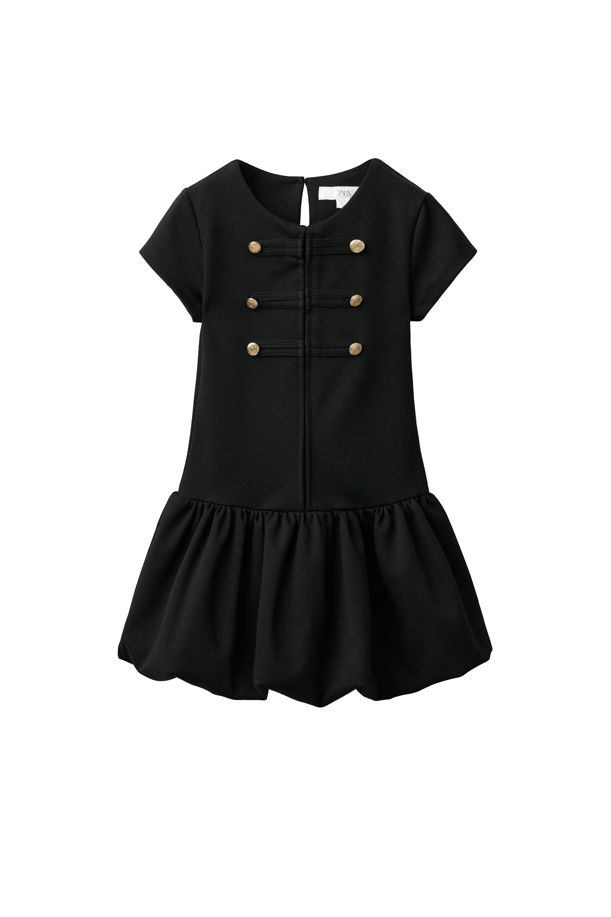 VESTIDO GLOBO BOTONES