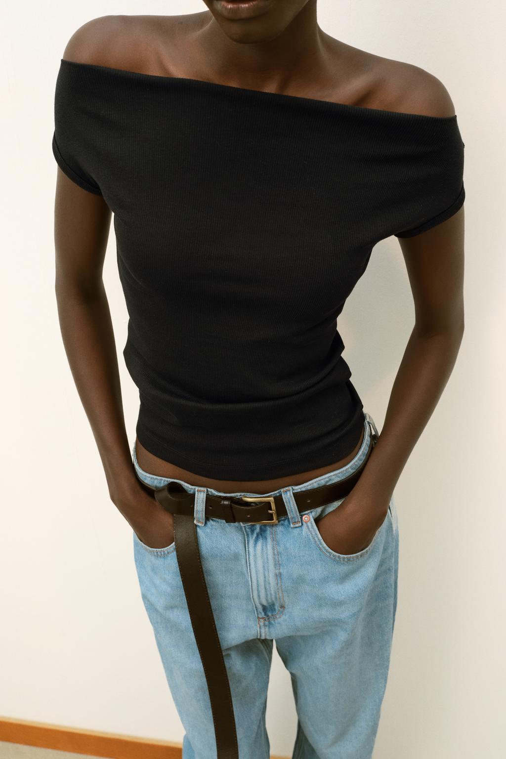 BOAT NECK T-SHIRT