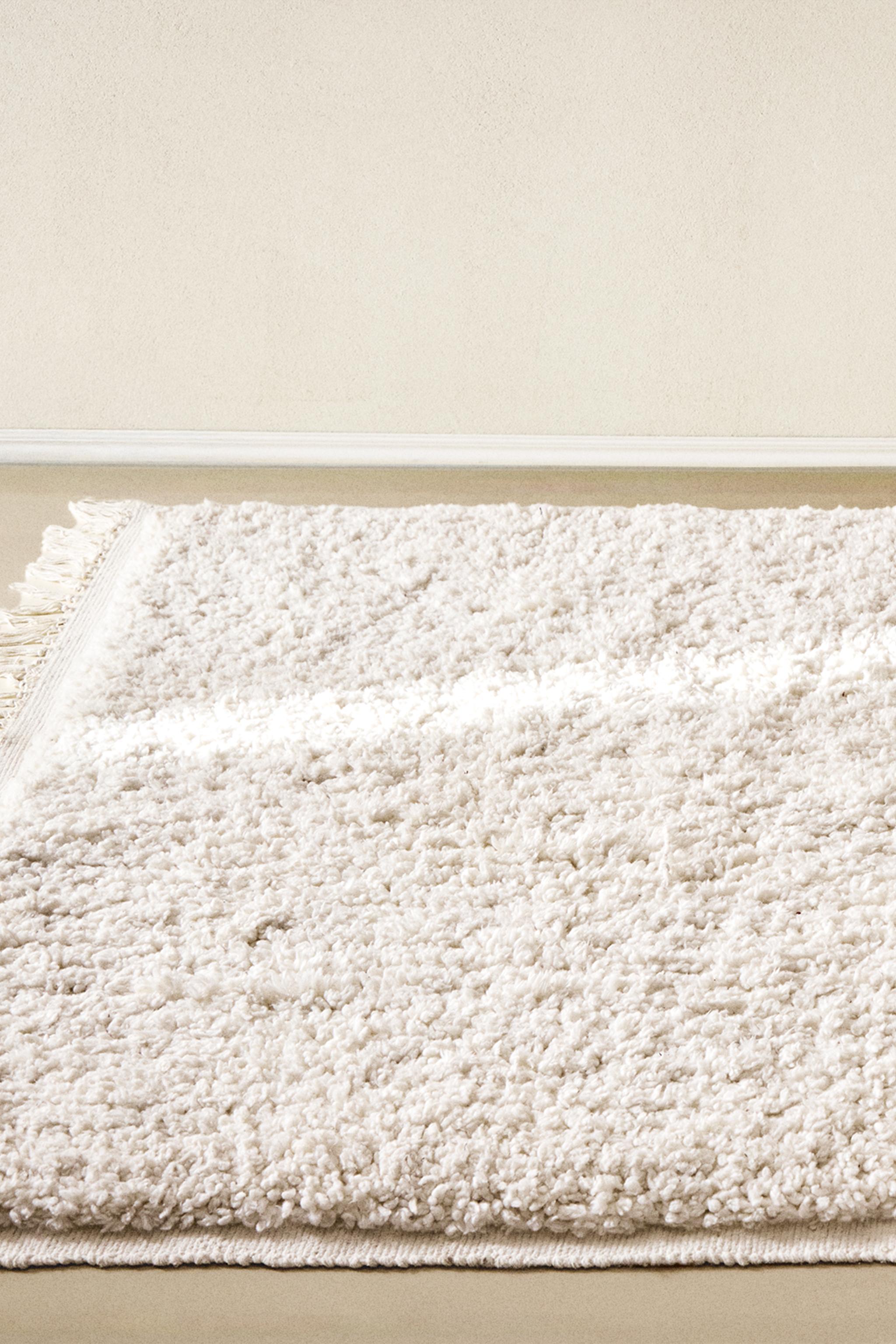 Cさま　未使用　zarahome テクスチャーコットンラグ Cさま 未使用 zarahome テクスチャーコットンラグ