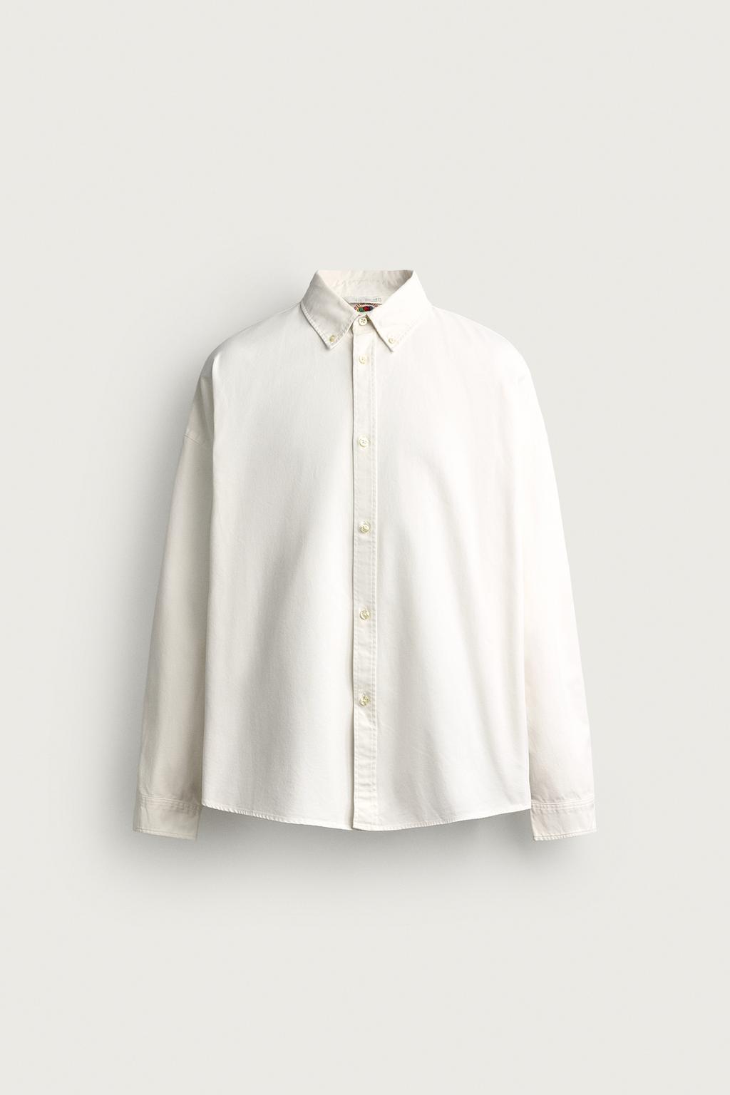 FRUIT OF THE LOOM™ BOXY FIT OXFORD SHIRT