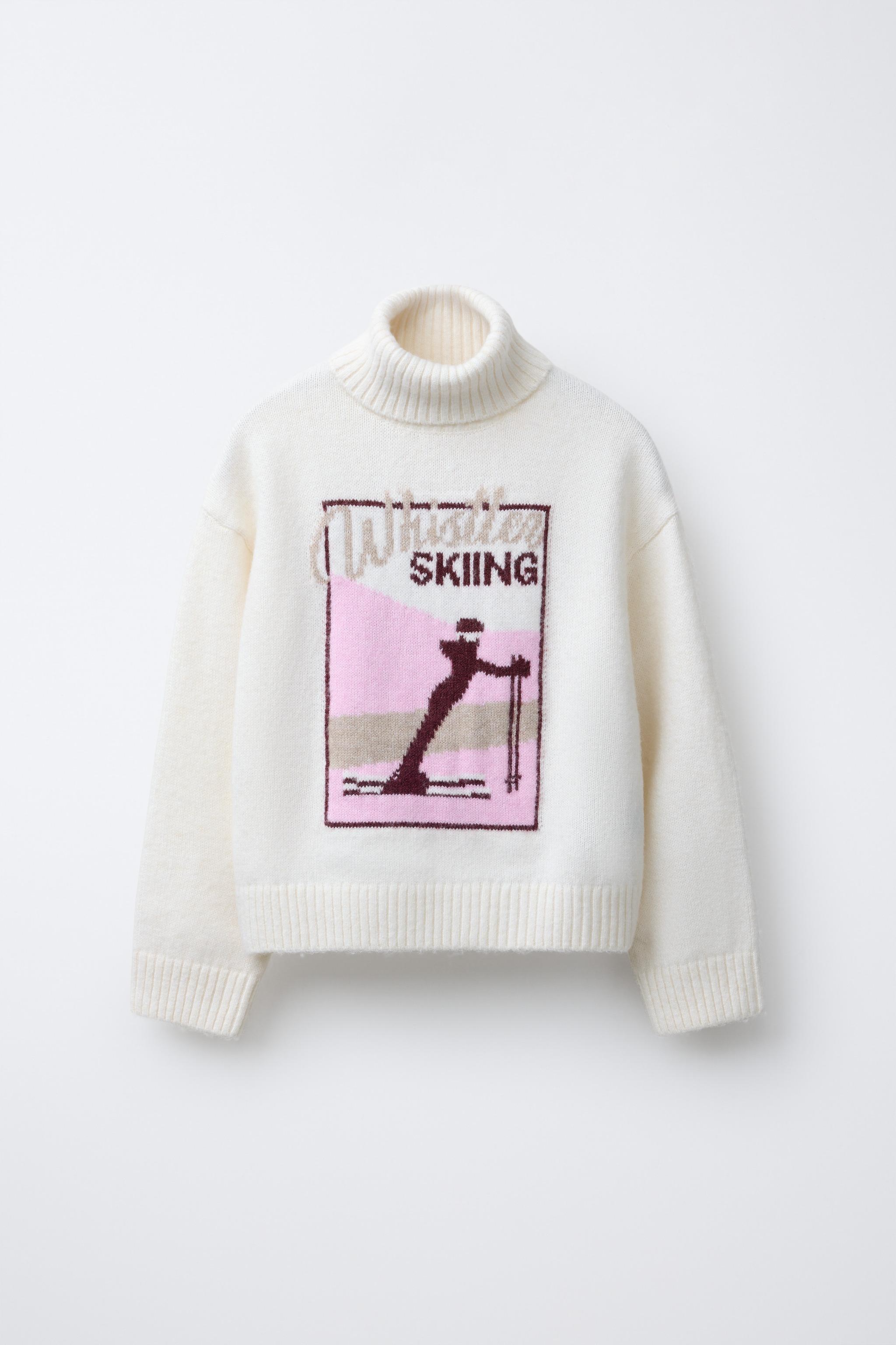 SKI GIRL KNIT JUMPER SKI COLLECTION - Ecru | ZARA Canada