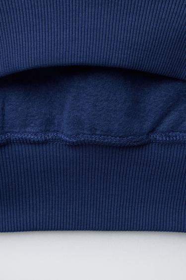 BASIC HOODIE - Bluish by Zara - Image 3