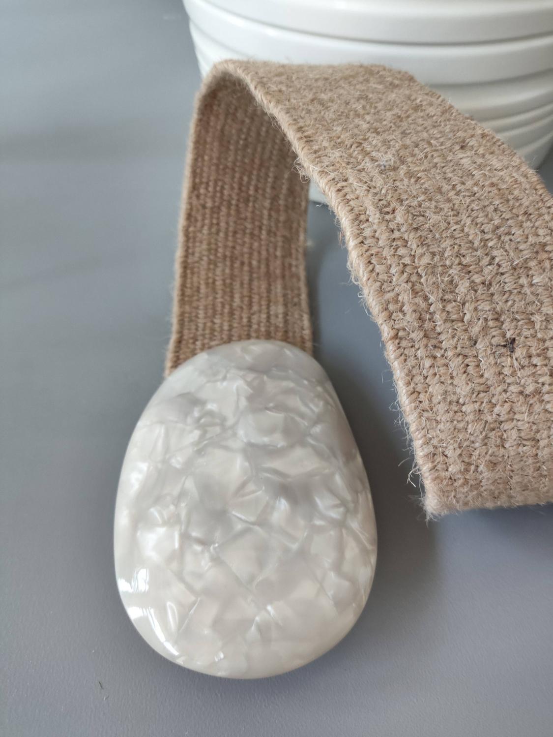 BELT WITH ACETATE BUCKLE - Image 2