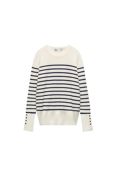 BASIC PLAIN KNIT SWEATER
