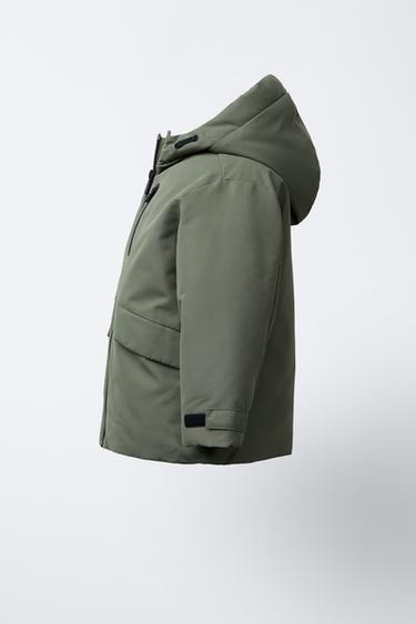 PARKA DÉPERLANTE - Kaki de Zara - Image 2