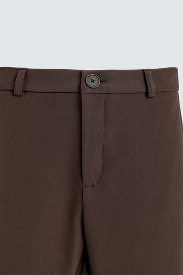 PANTALON COUPE ÉVASÉE PIÈCES HARRY LAMBERT FOR ZARA X DISNEY - Marron de Zara - Image 2