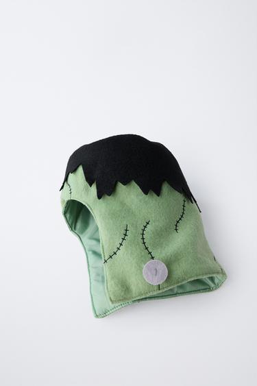 FRANKENSTEIN FANCY DRESS HELMET - Green by Zara - Image 1