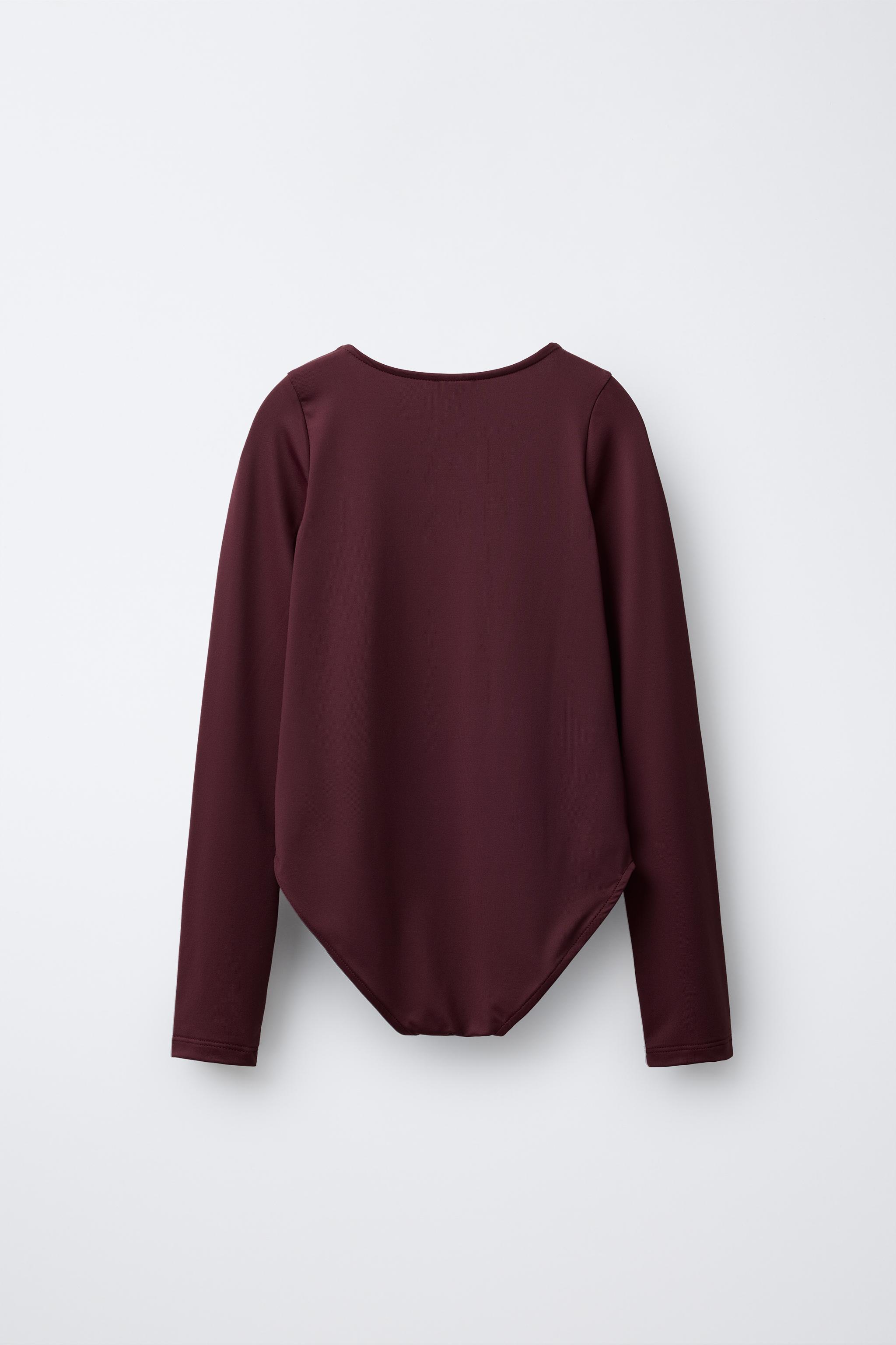 ポリアミドボディスーツ - ホワイト | ZARA Japan / 日本