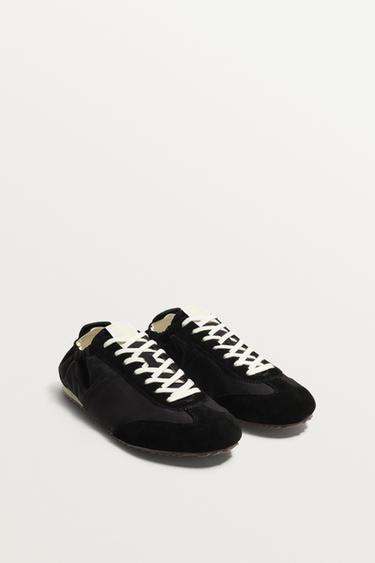 TURNschuh IM RETRO-STIL - Schwarz von Zara