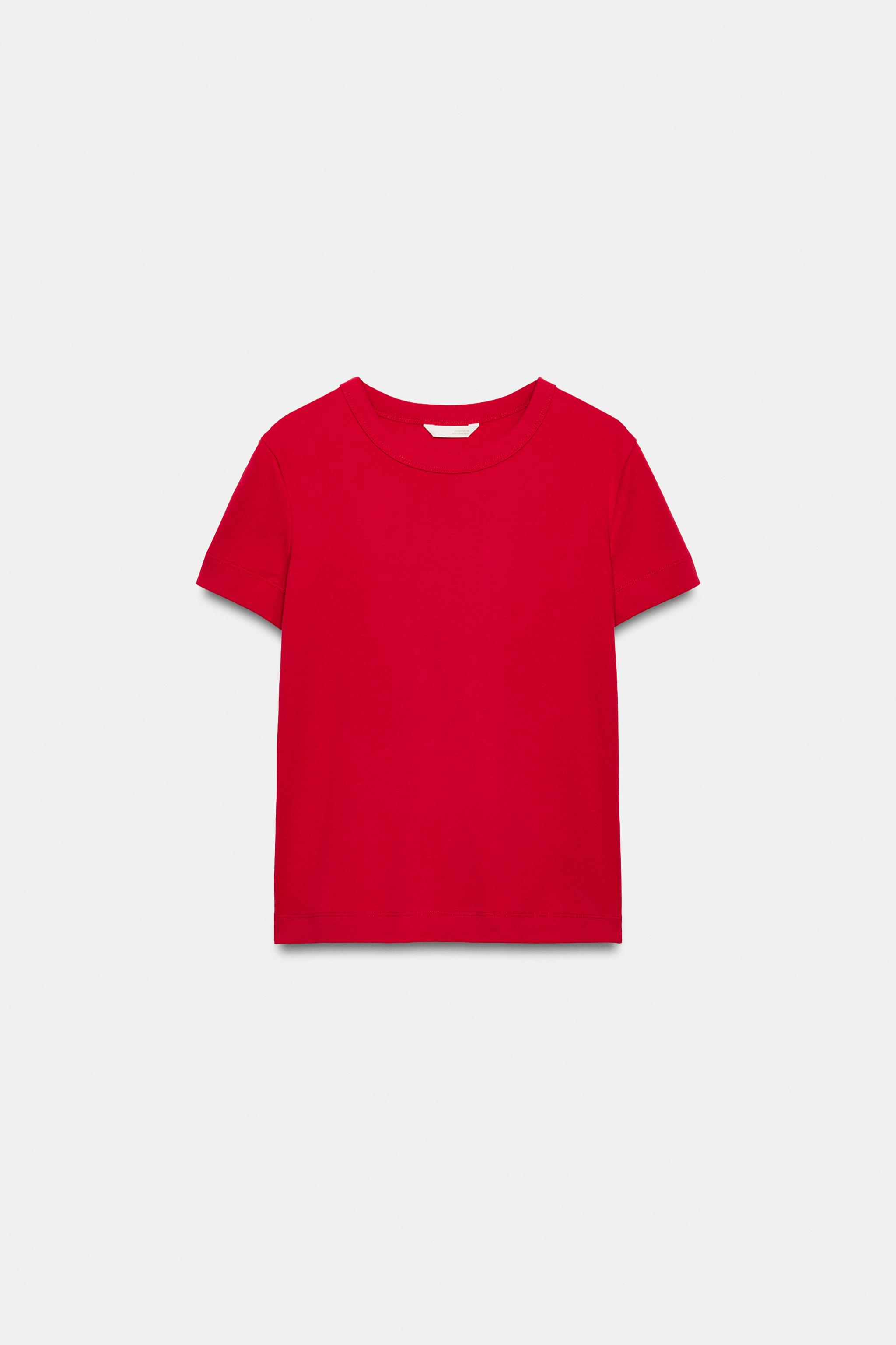İNTERLOK KISA KOLLU T-SHIRT - Görsel 7