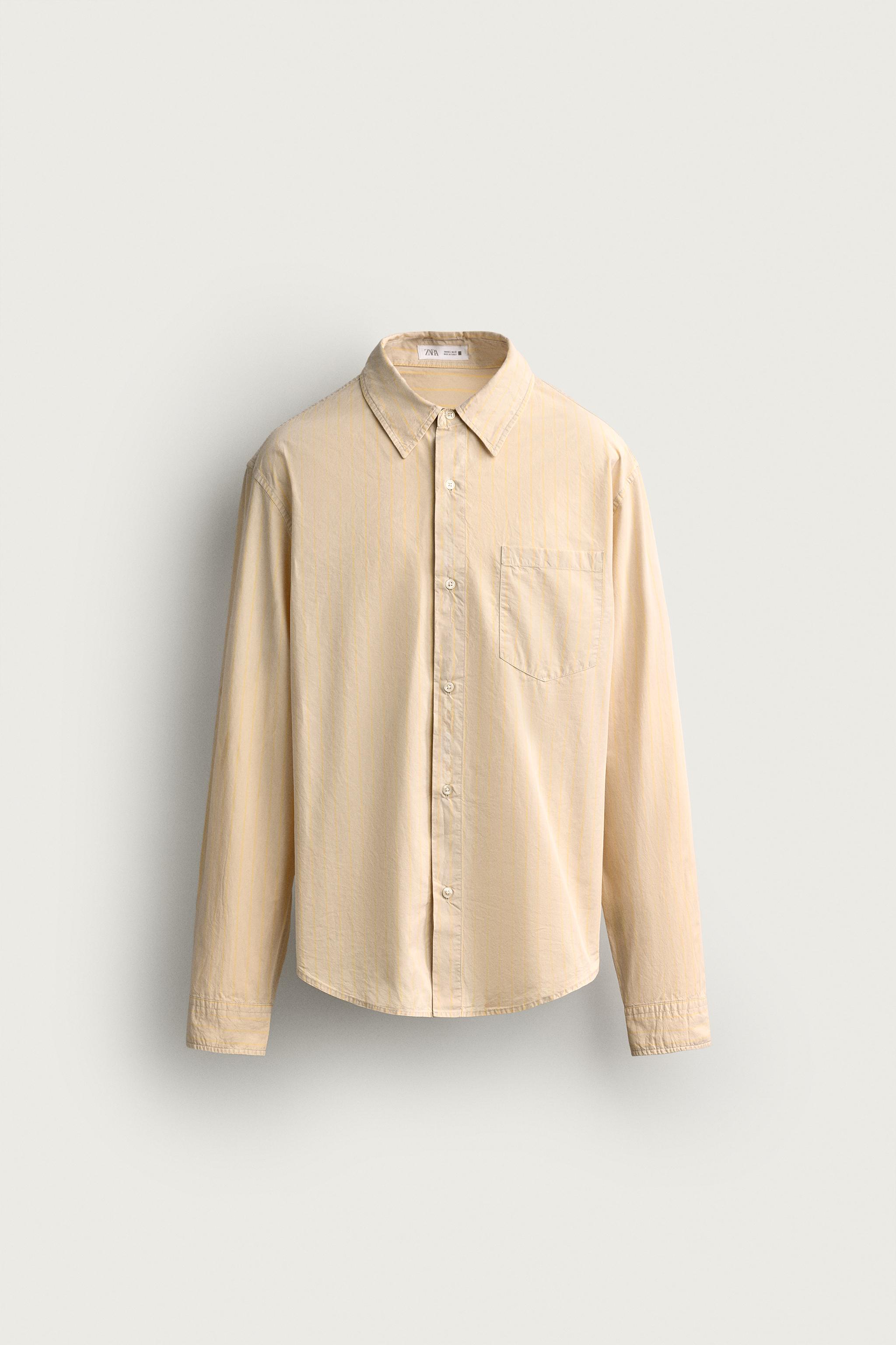 RELAXED FIT STRIPED SHIRT