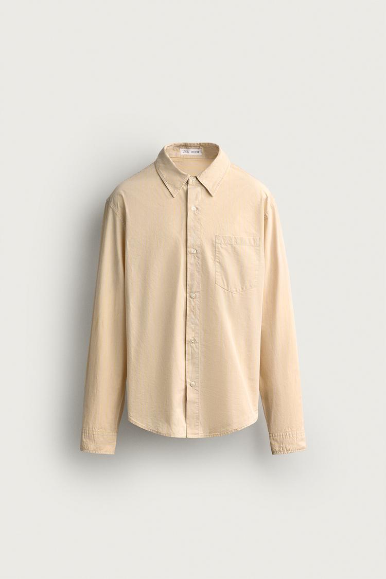Camisa relaxed fit rayas