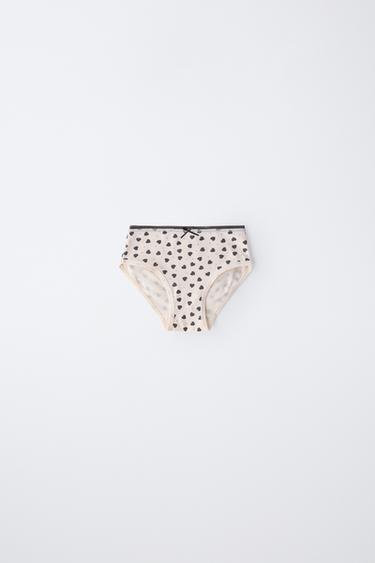 2-6 YEARS / SIX-PACK OF PRINTED BRIEFS - Black by Zara - Image 2