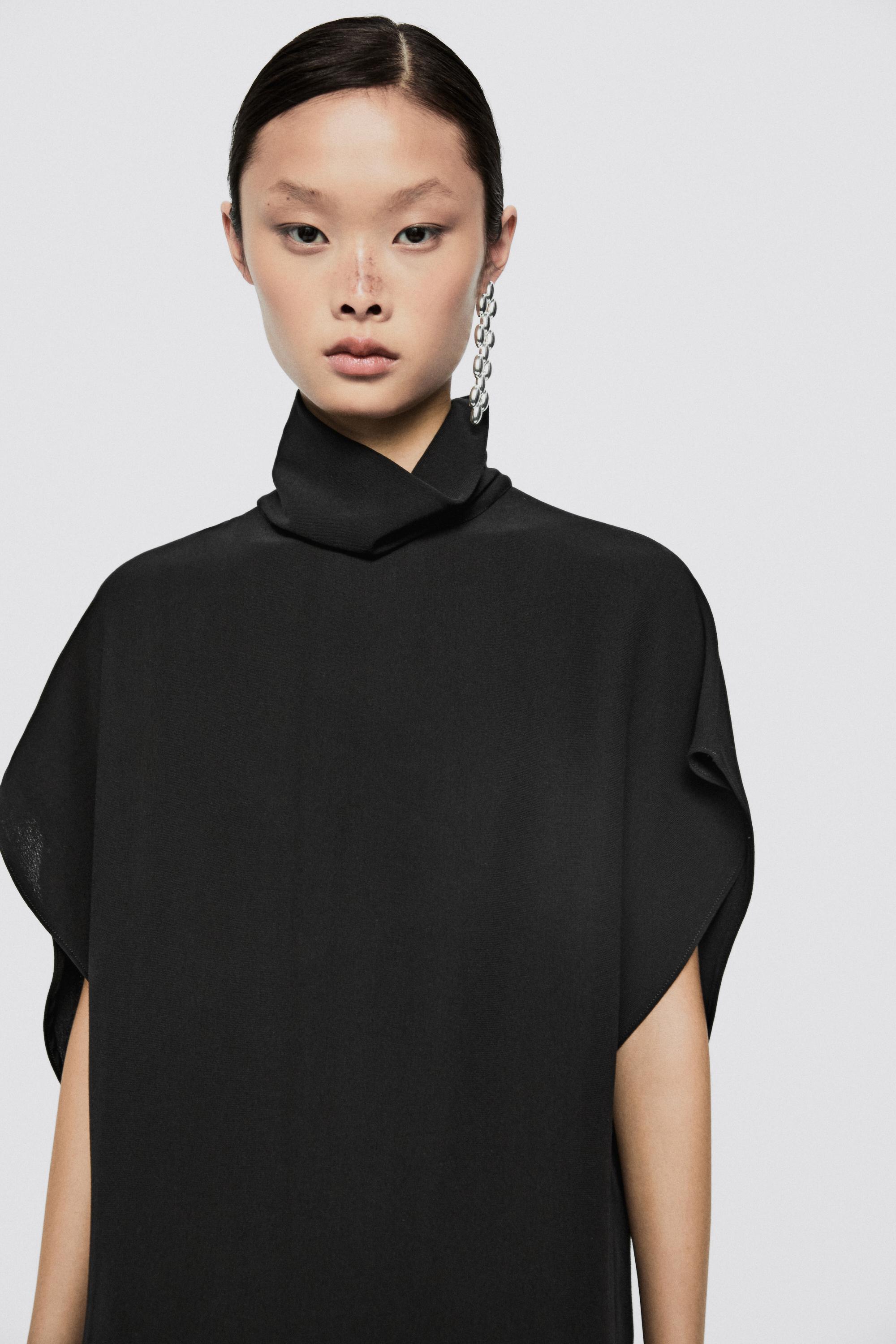 Flowing high neck dress - LIMITED EDITION