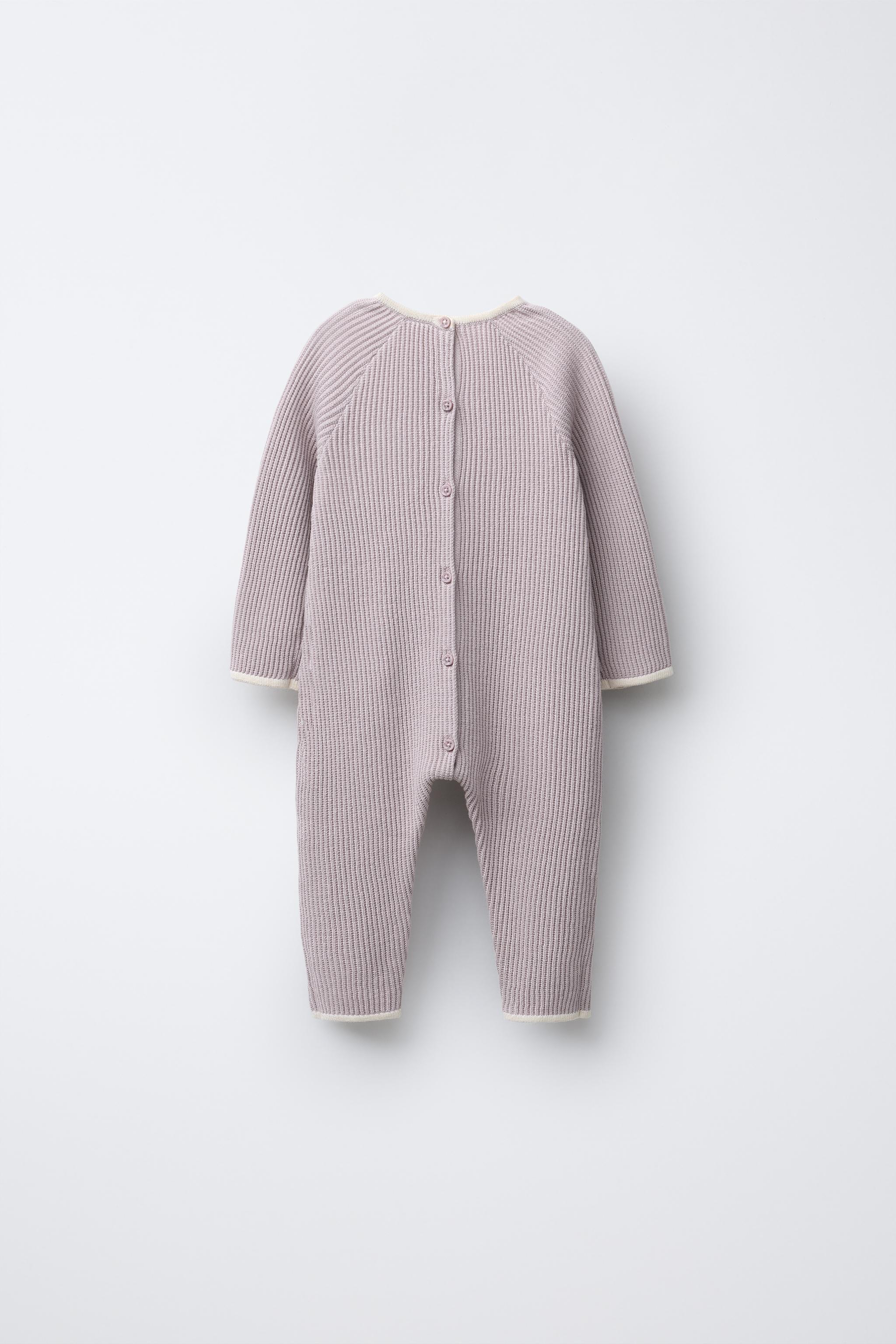 コントラストトリム ジャンプスーツ - ライトリラ | ZARA Japan