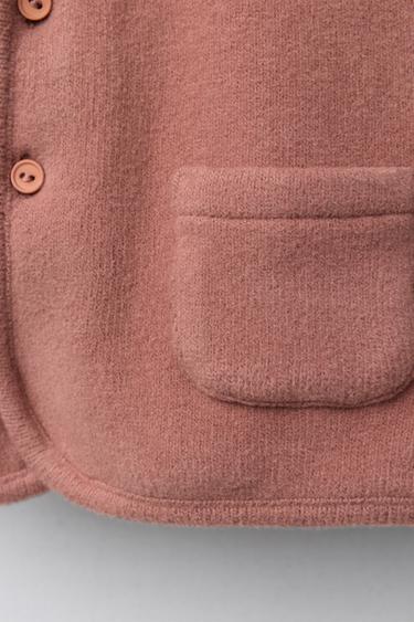 SOFT TOUCH WRAP T-SHIRT - Brick by Zara - Image 3