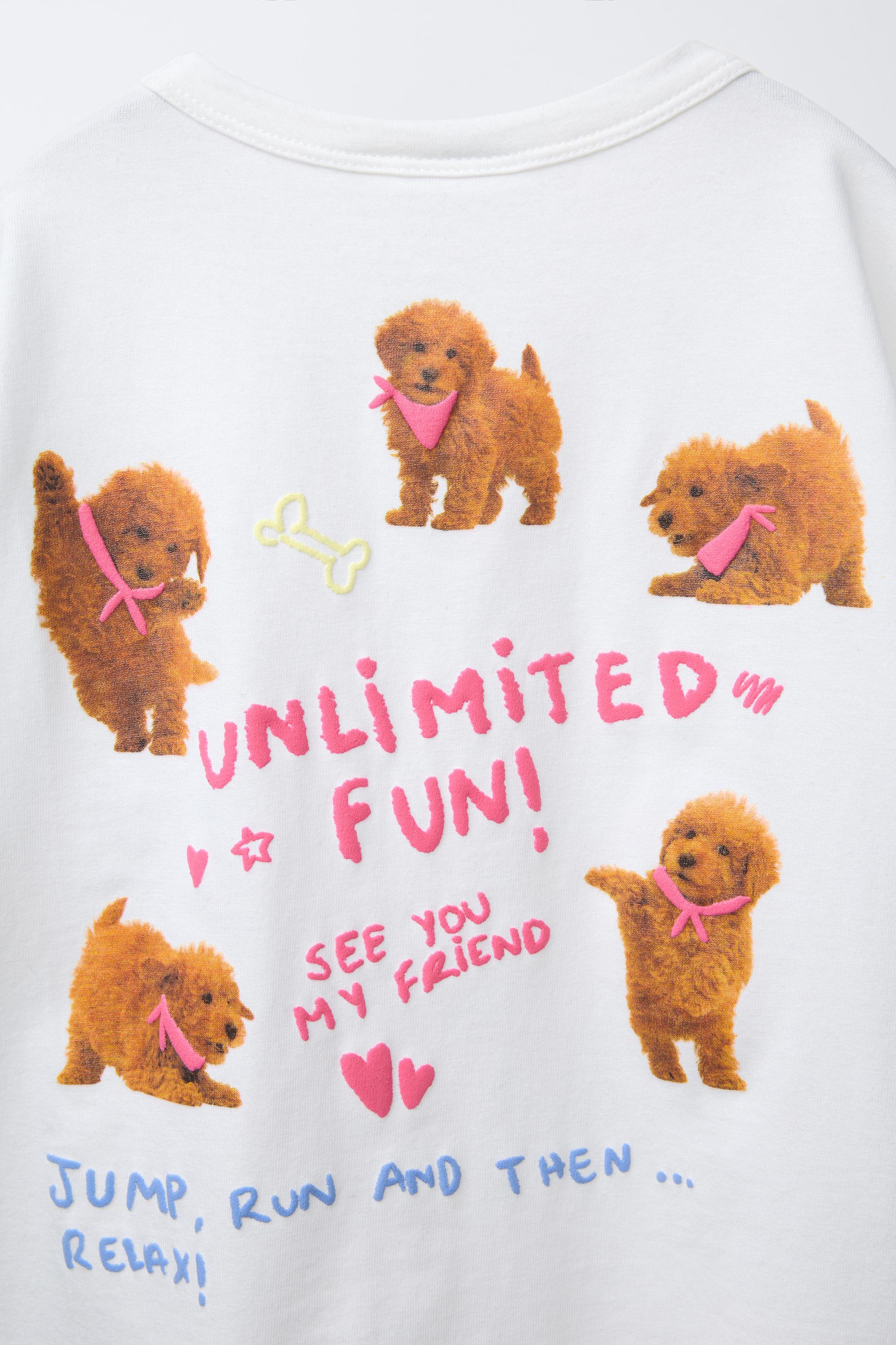 Tシャツ・カットソー No.0835 digital puppy over half T MK-DEFAUT_4c6e5df3-c1ef-4dc5-