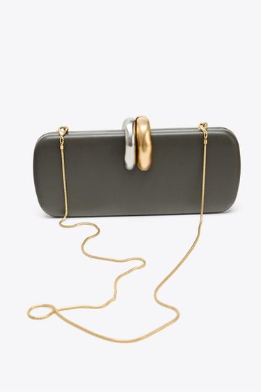 METAL DETAIL HARD CASE - Grey by Zara - Image 3