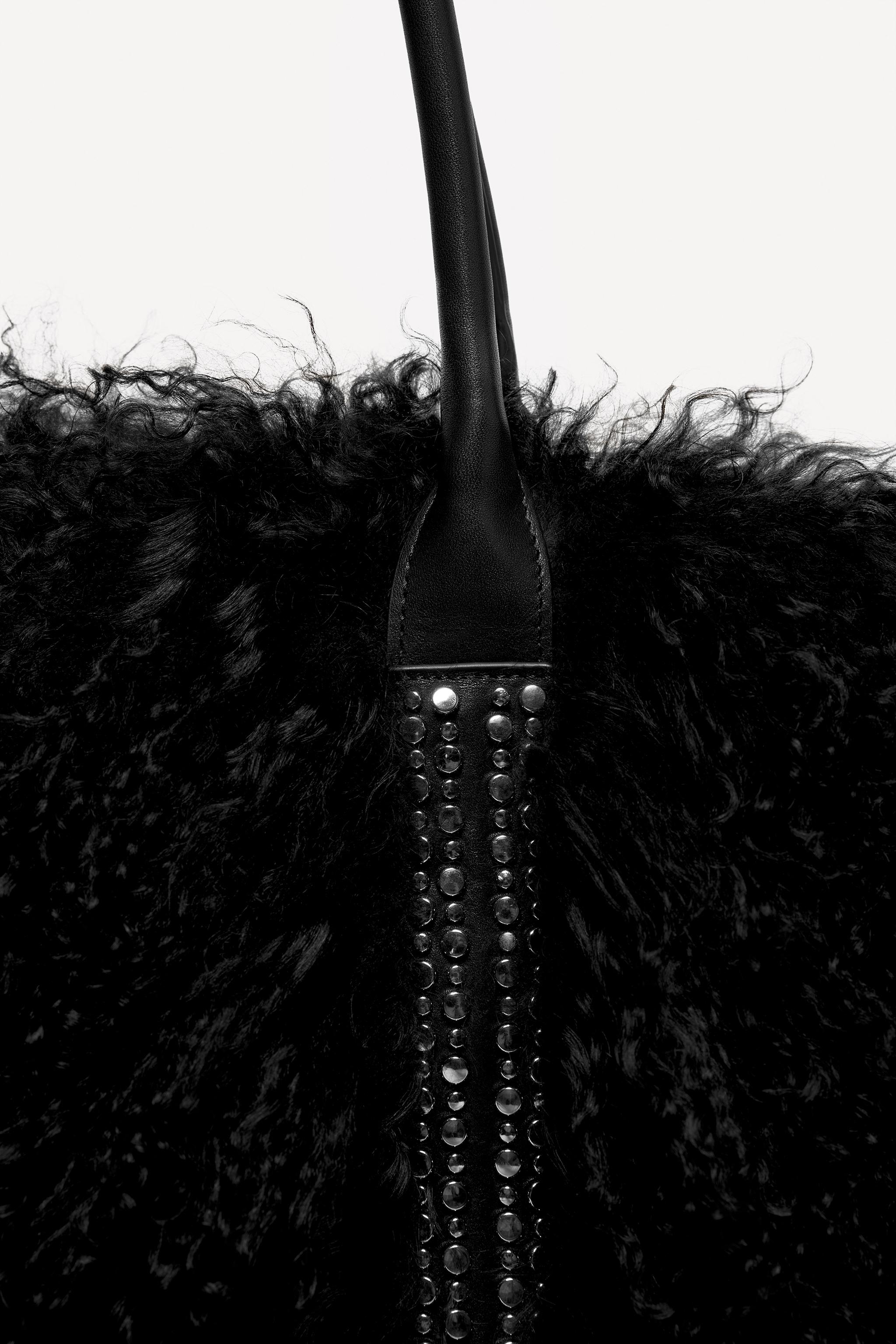 FUR SHOPPER BAG LUDOVIC DE SAINT SERNIN x ZARA