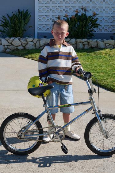 ТОЛСТОВКА ПОЛО В ПОЛОСКУ — КОРИЧНЕВЫЙ от Zara