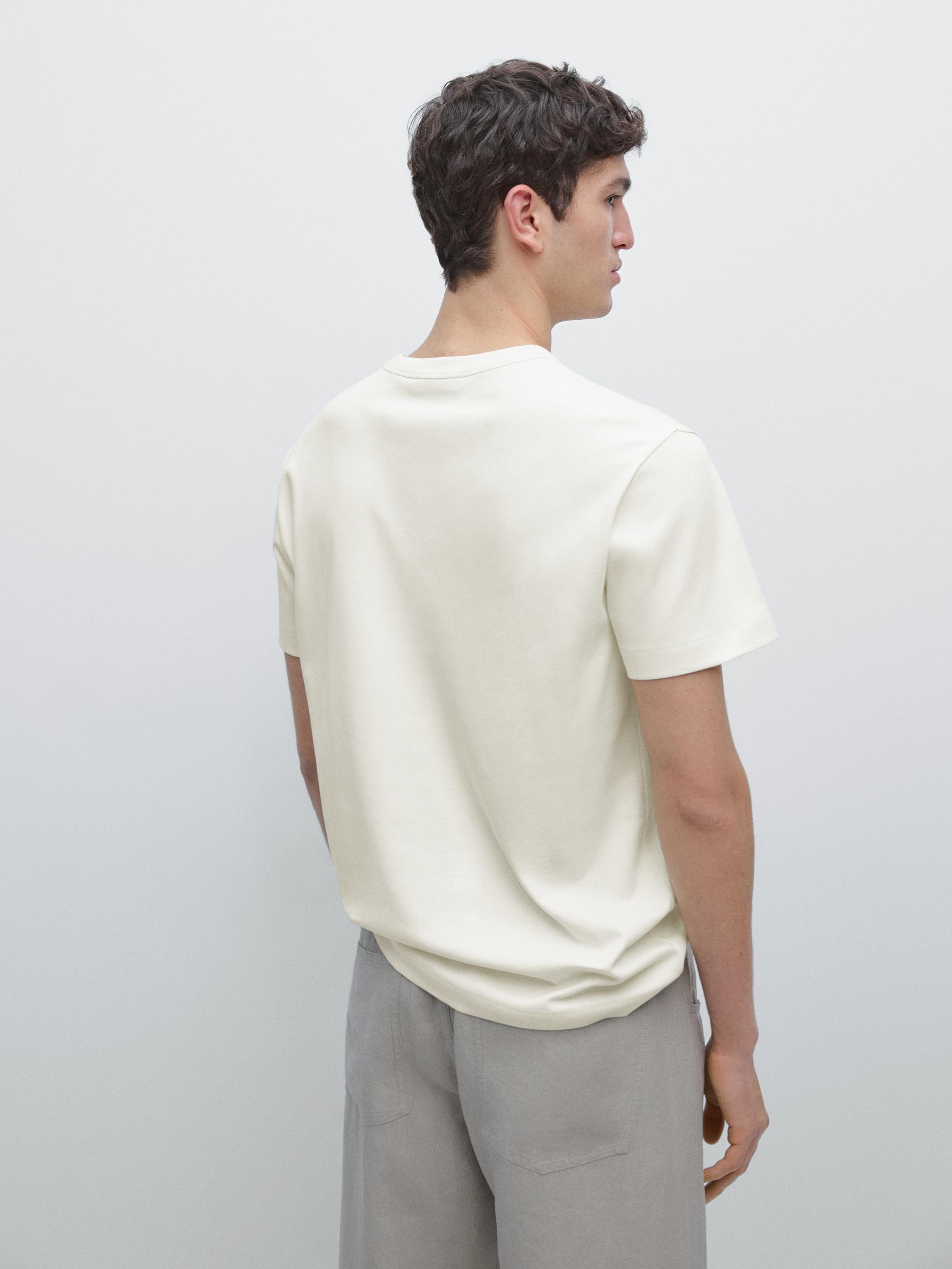 Short sleeve cotton T-shirt