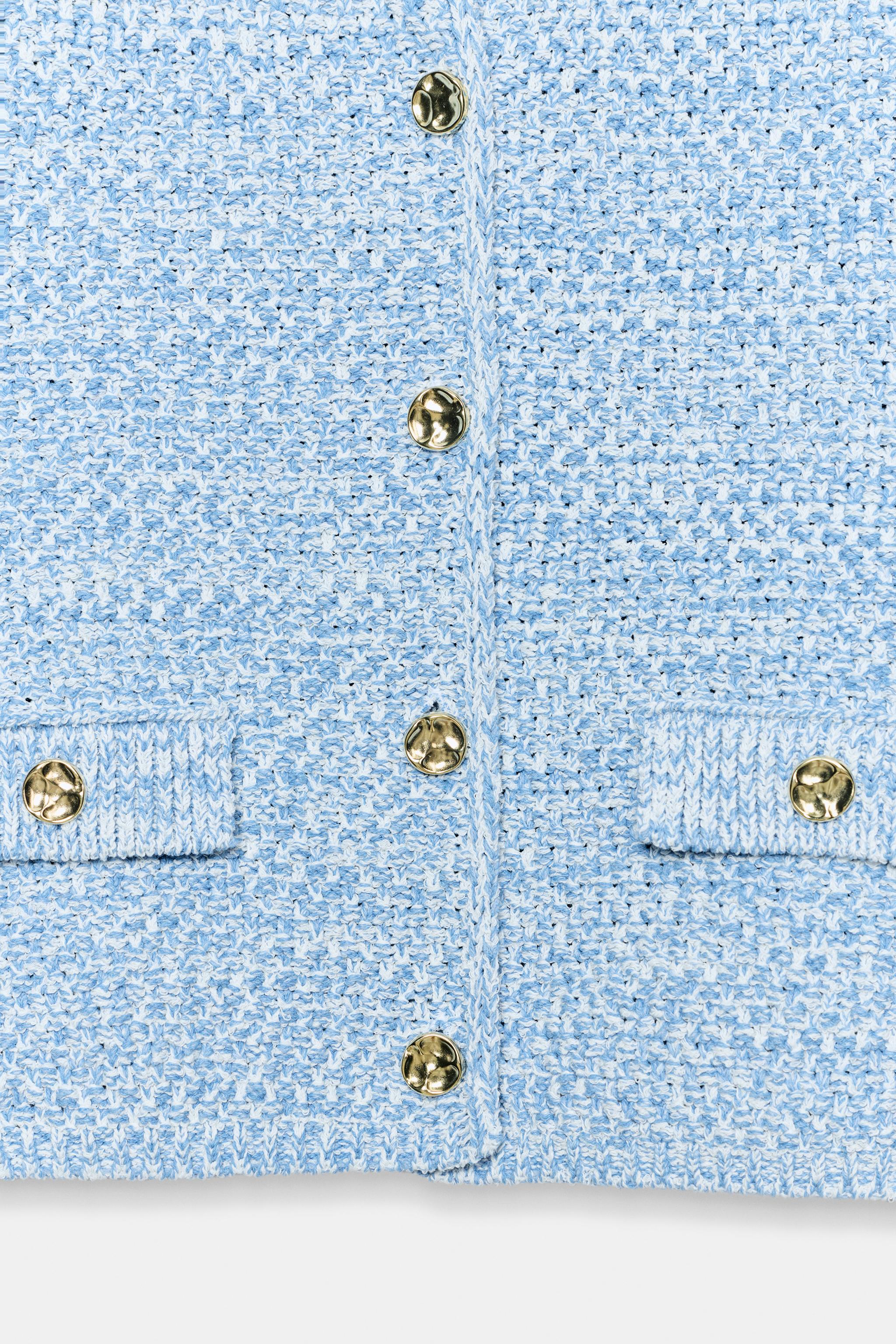 FRENCH SLEEVE CARDIGAN