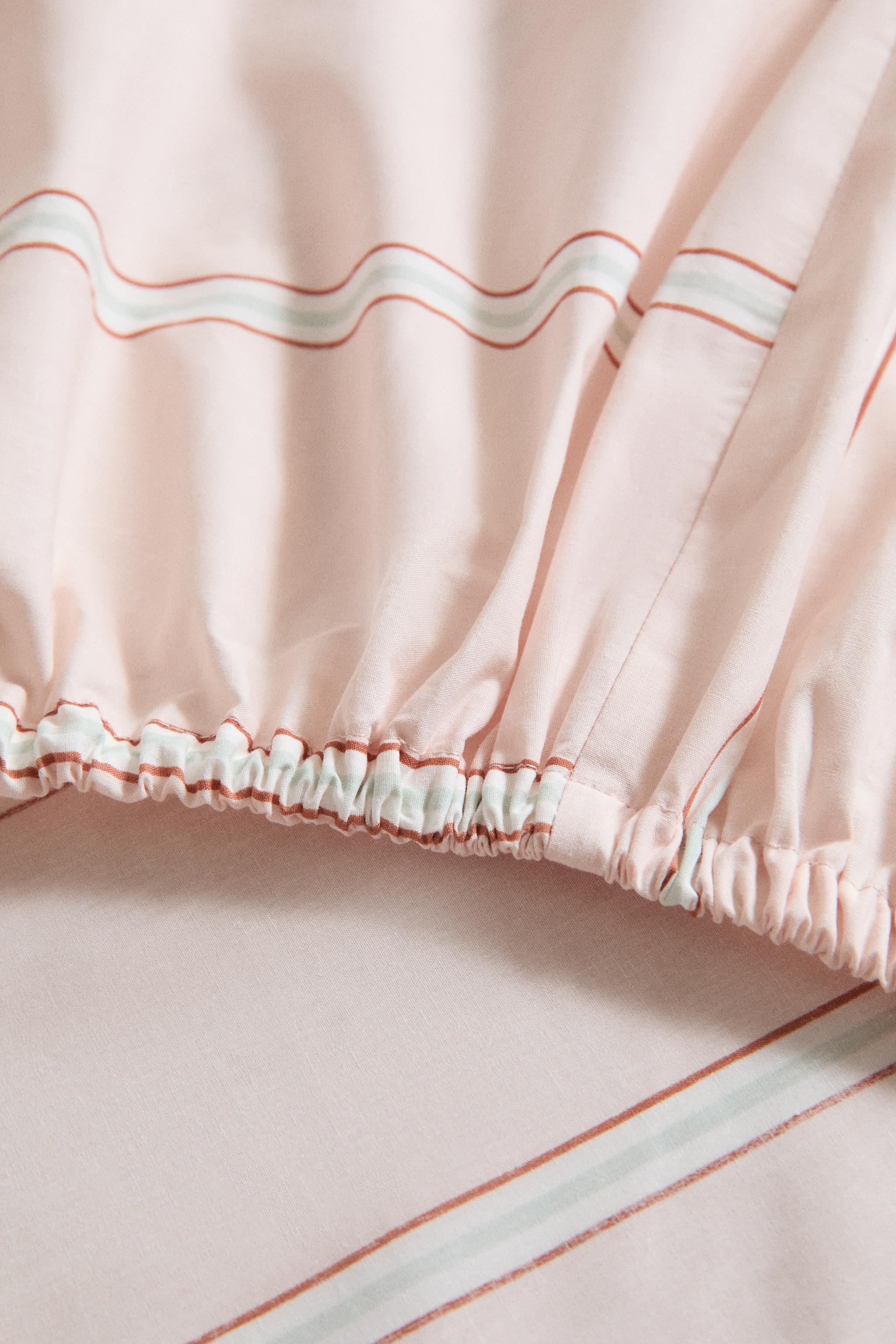 KIDS' STRIPED FITTED SHEET