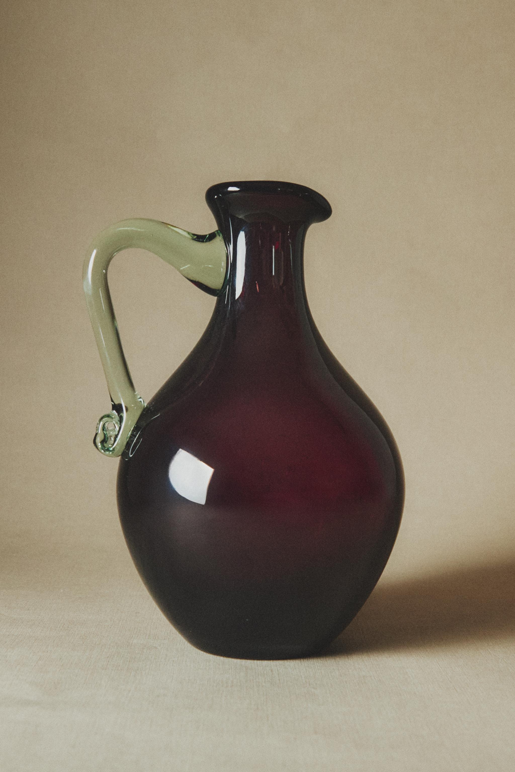 VASE VERRE TEINTÉ