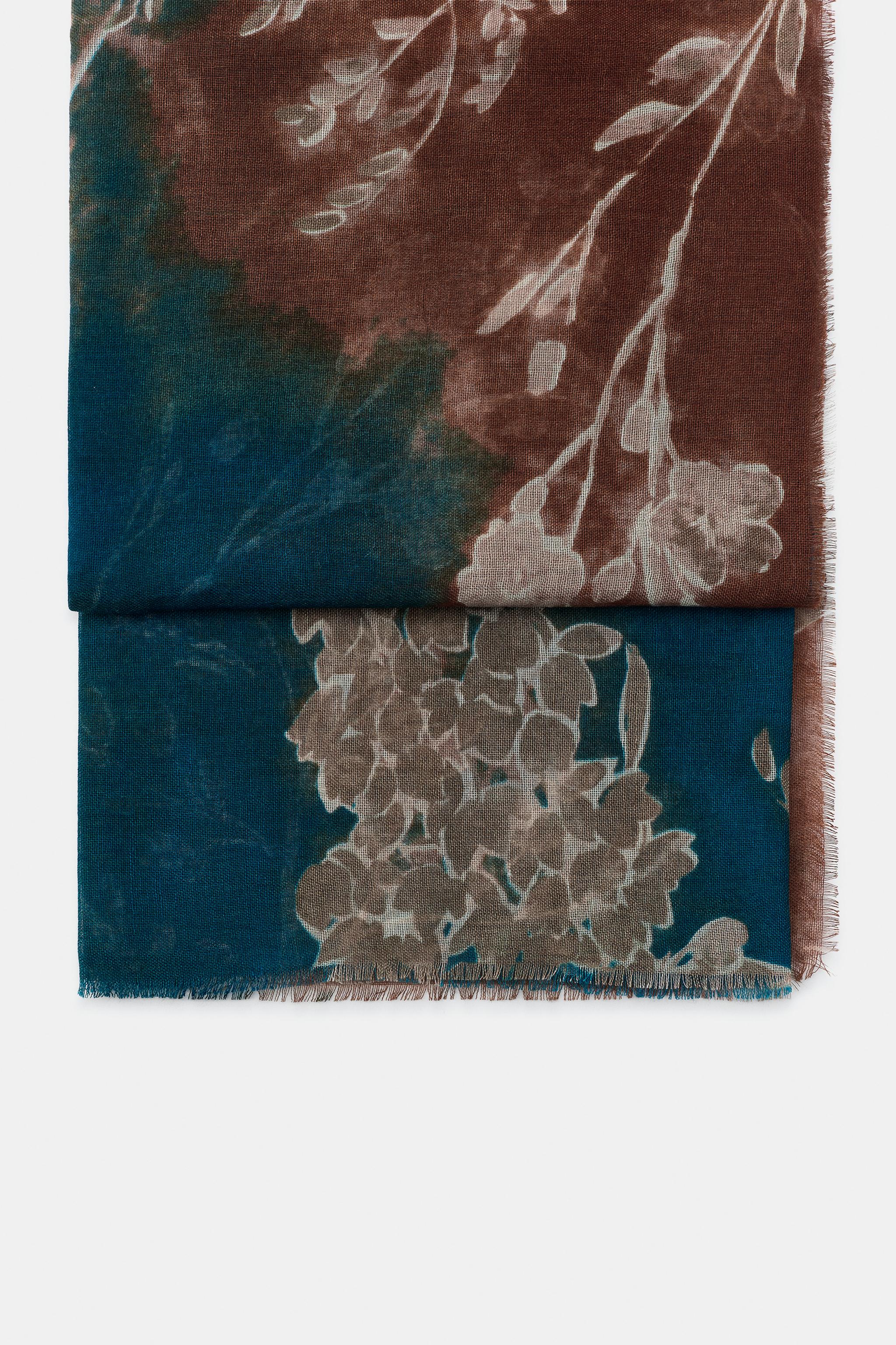 FOULARD IMPRIMÉ FLEURI